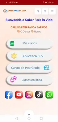 SABER PARA LA VIDA android App screenshot 1