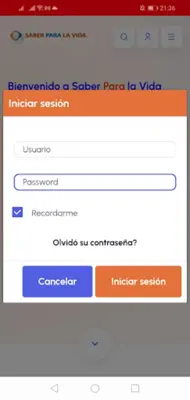 SABER PARA LA VIDA android App screenshot 2